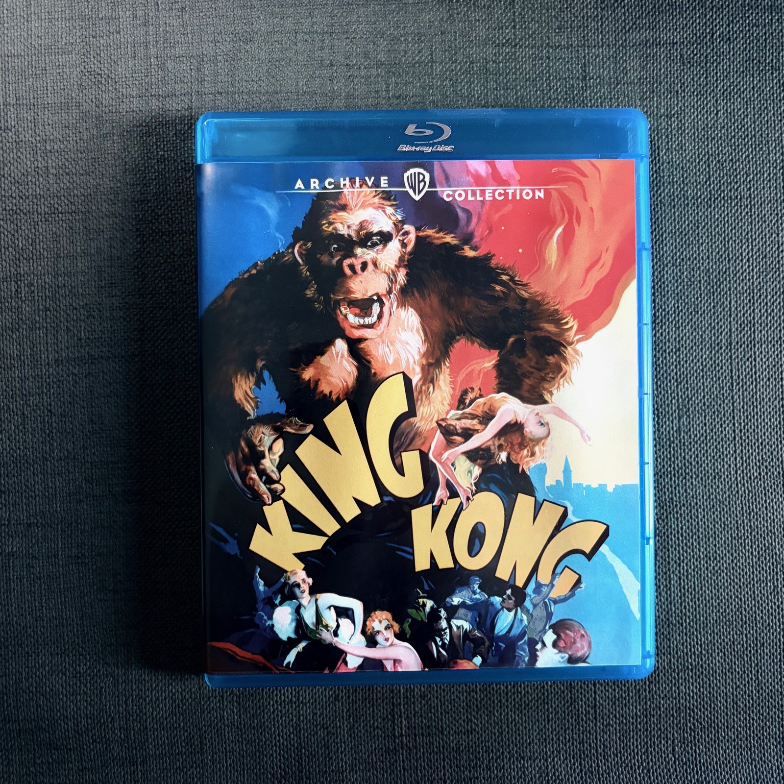 King Kong (1933) – Blu-ray – Wray, Armstrong, Cabot – Like New