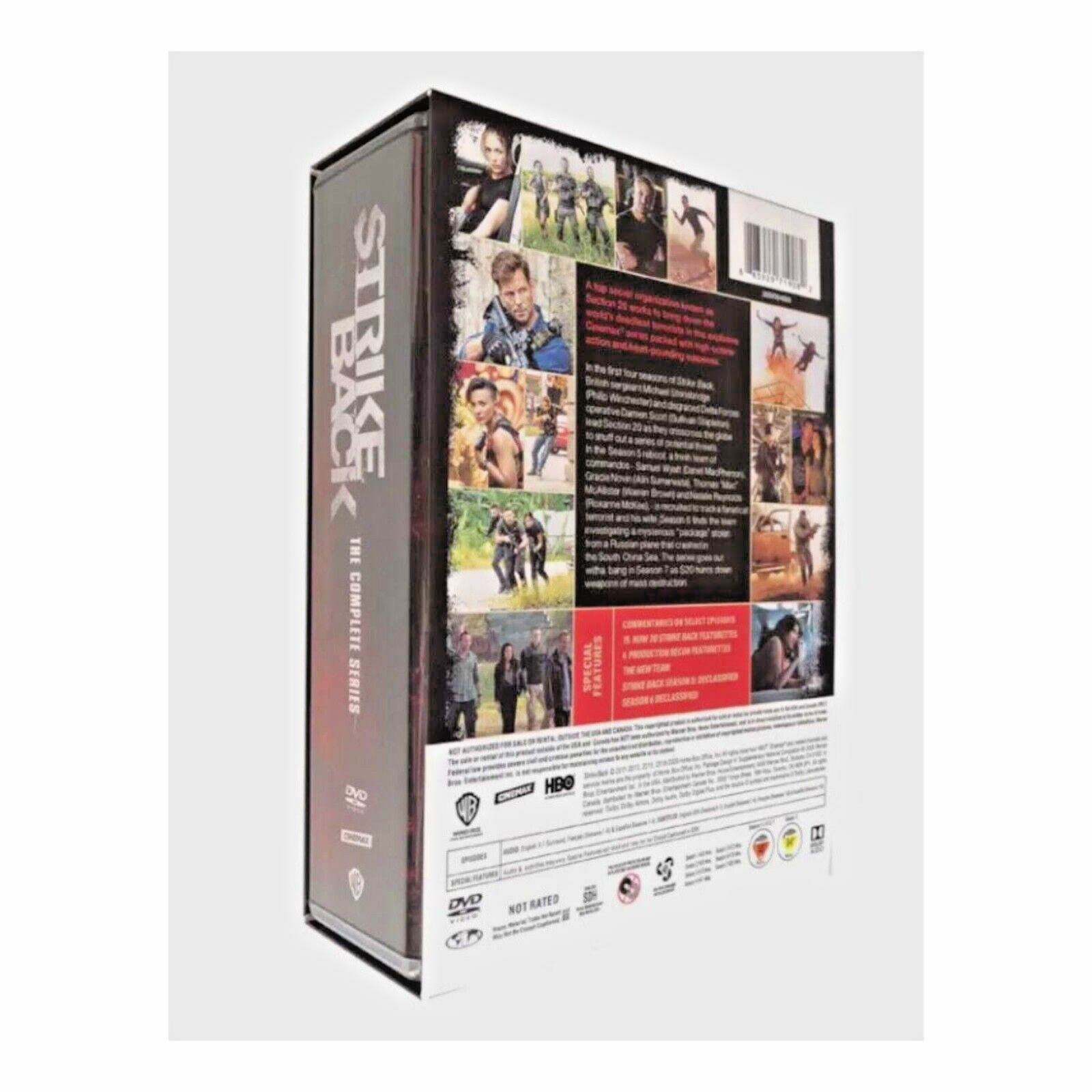 STRIKE BACK the Complete Series Seasons 1-7 DVD (21 Disc Set) 1 2 3 4 5 6 7 USED