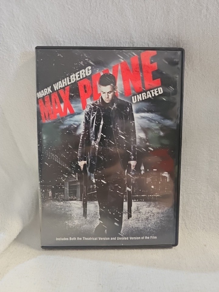 Max Payne (DVD, 2008) Theatrical & Unrated Versions, Mark Wahlberg