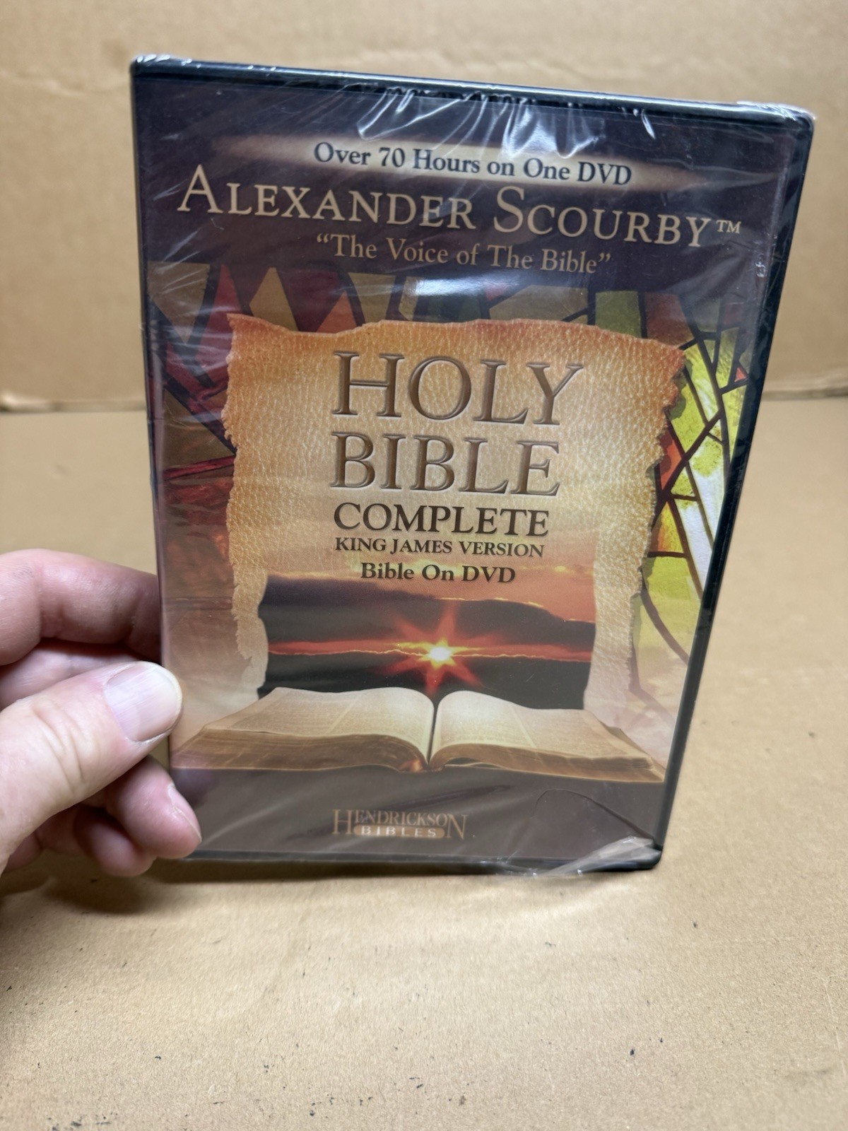 Holy Bible Complete King James Version Alexander Scourby NEW Read Description!!
