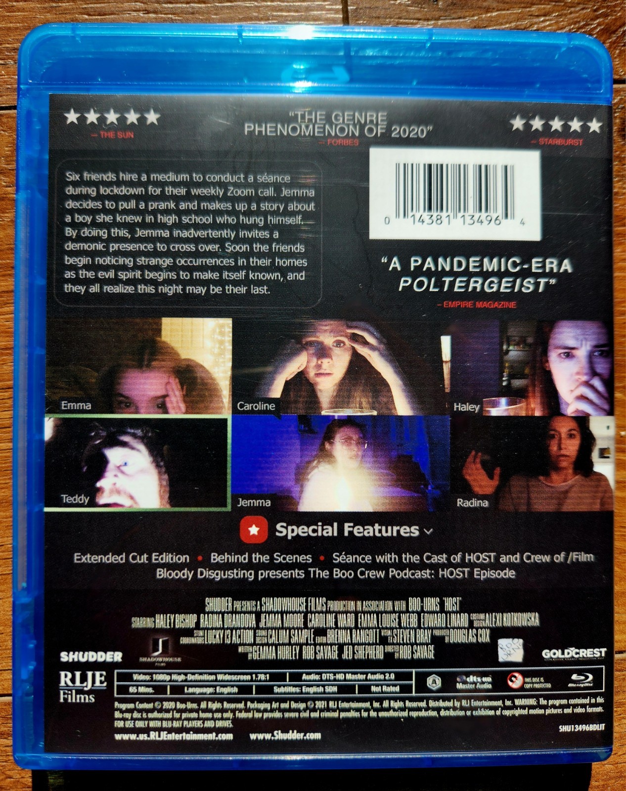 Host (Shudder Original Blu-ray) HTF