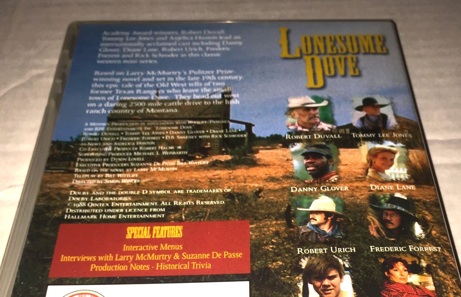 Lonesome dove dvd 2 DISC SET ACORN MEDIA United Kingdom