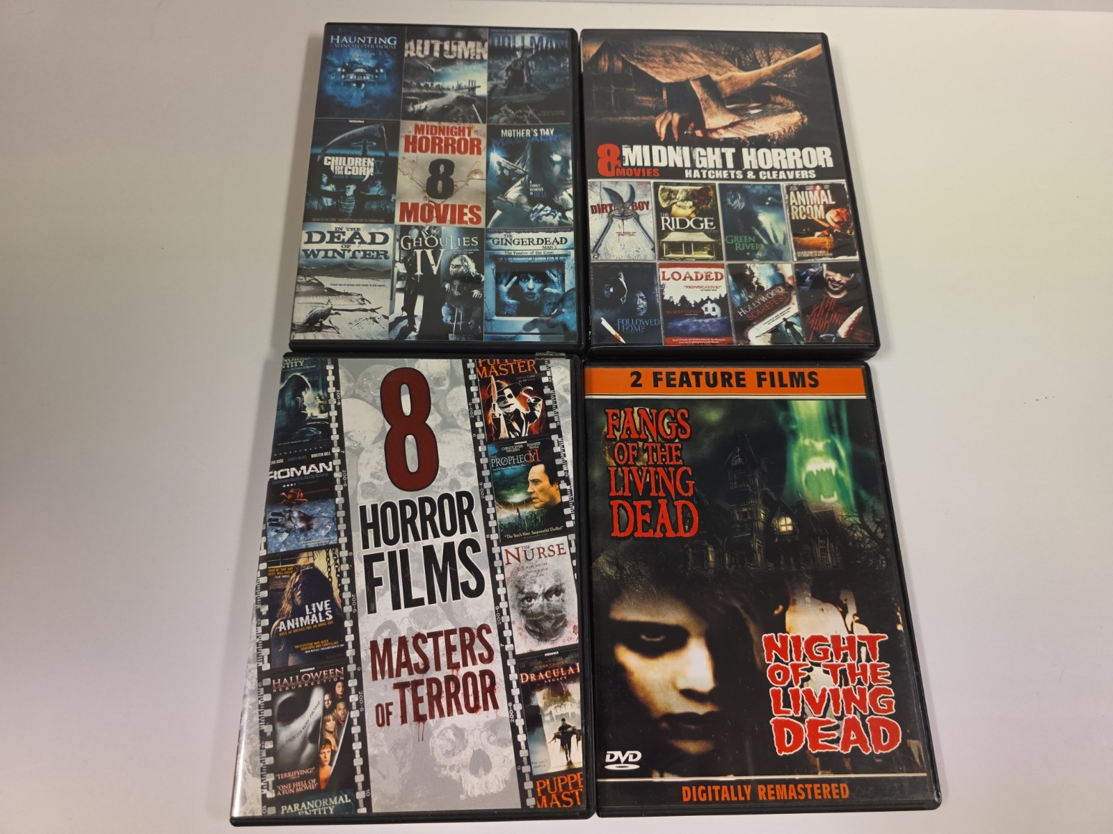 horror dvd lot Of Sets 12 Collections 94 Movies