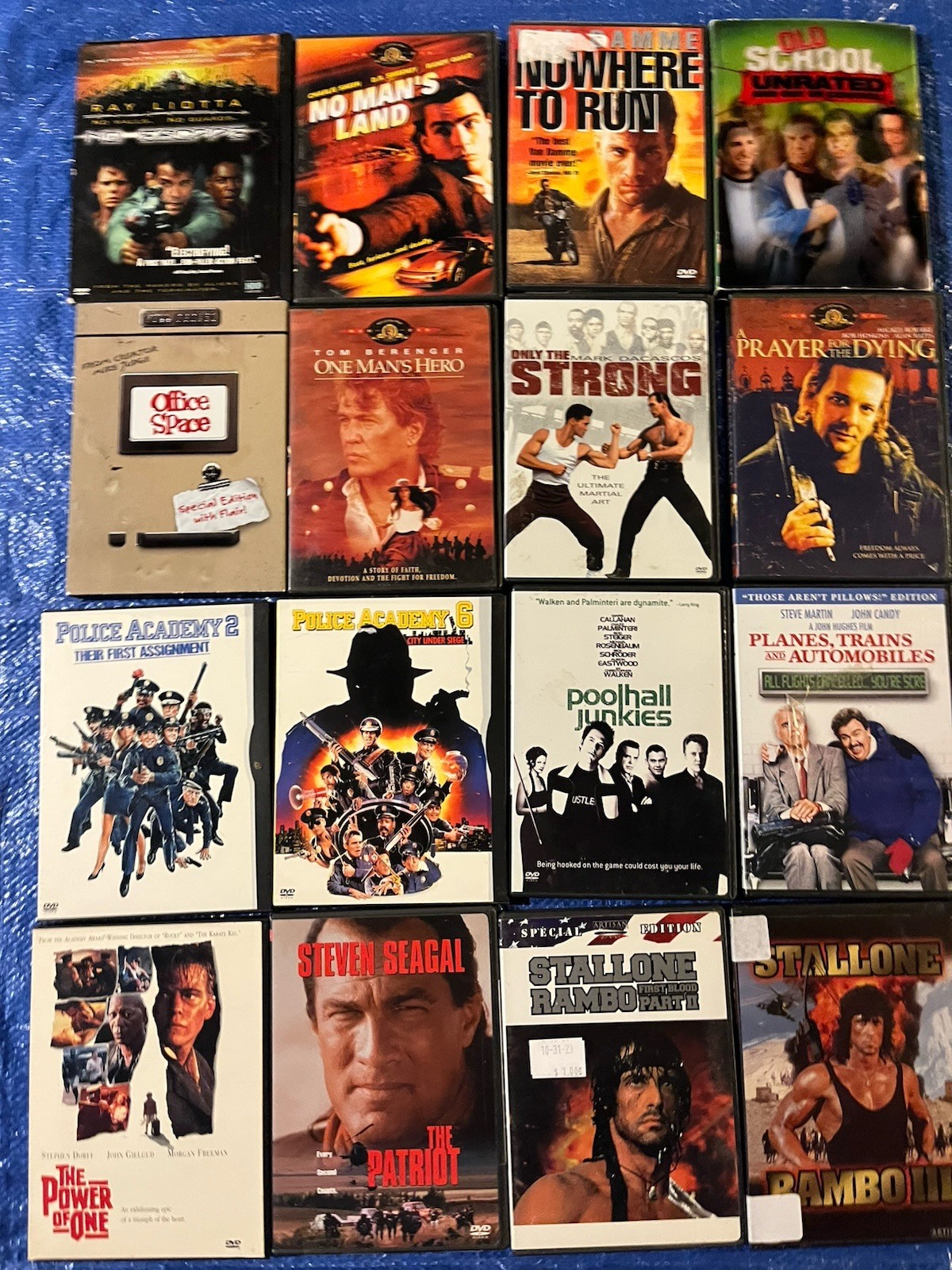 #11.5 Action Comedy 80’s 90’s DVD LOT PICK & CHOOSE $5 Flat Combined Shipping