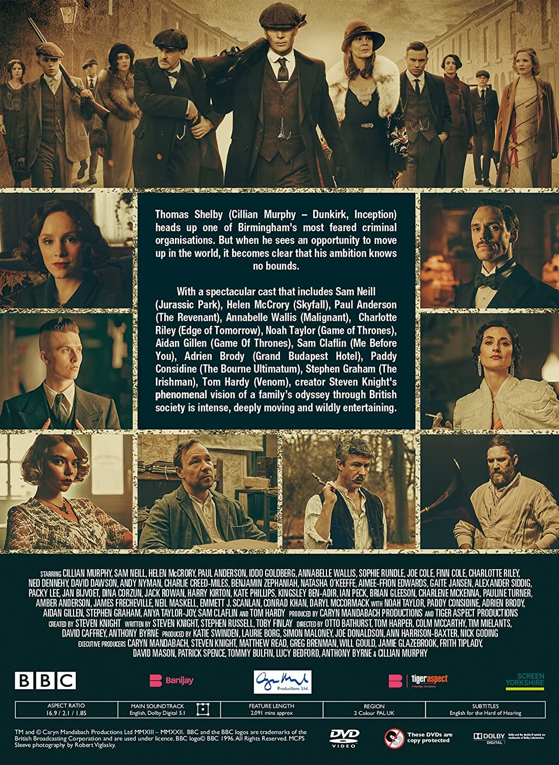 Peaky Blinders – The Complete Collection (DVD) (UK IMPORT)