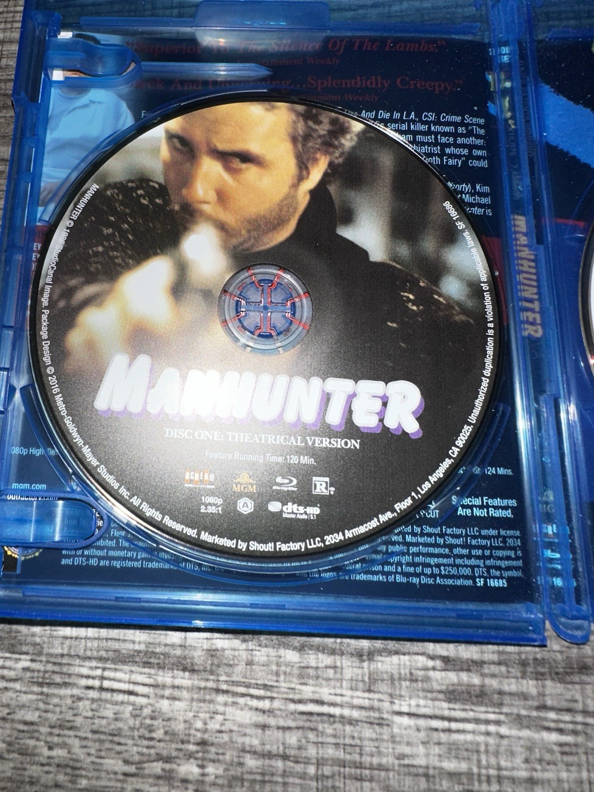 Manhunter (Collector’s Edition) (Blu-ray, 1986)