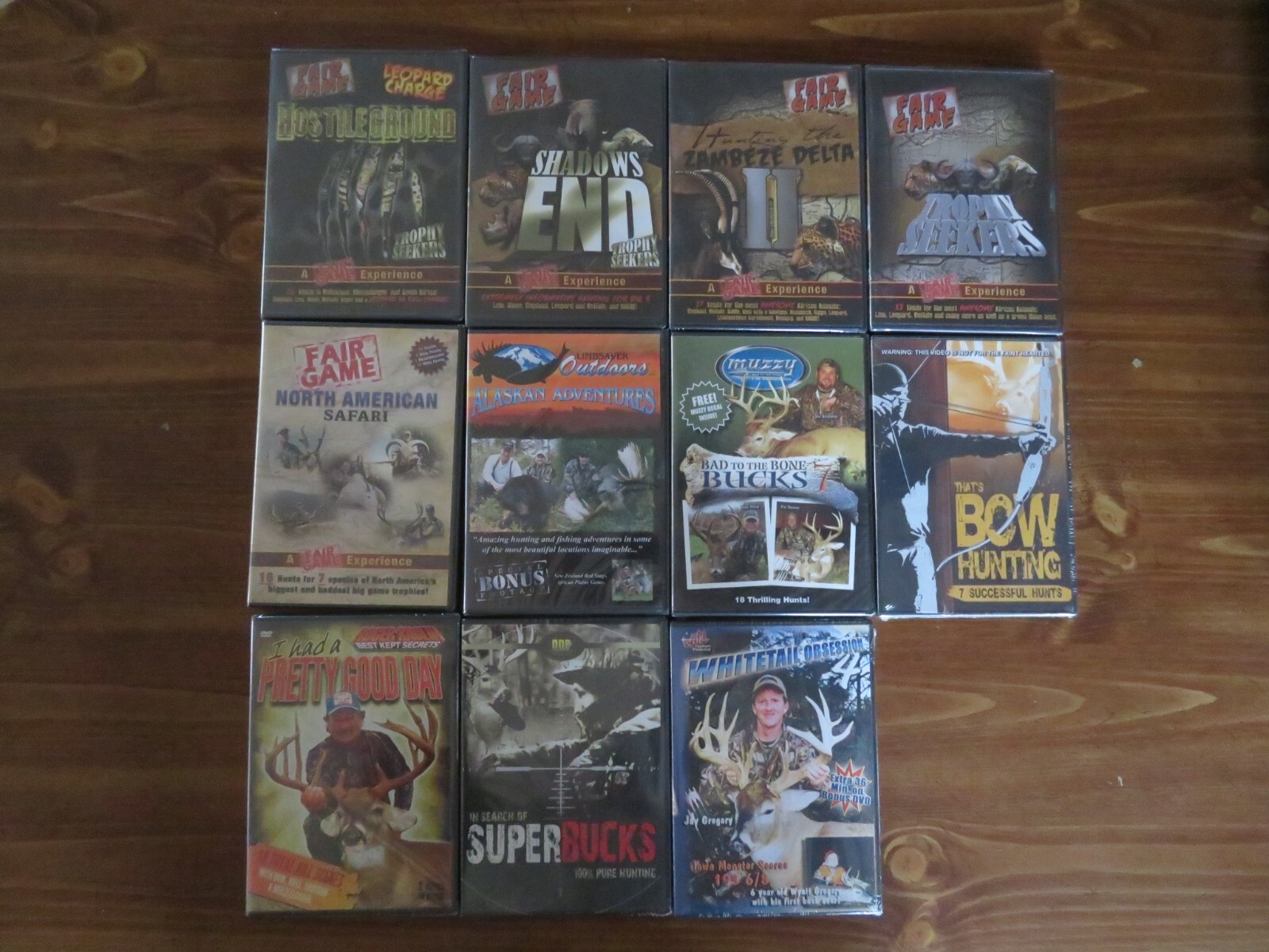 NEW HUNTING DVDs; 180+ Titles to Choose From. You Pick. DEER. BIG GAME. Sports.