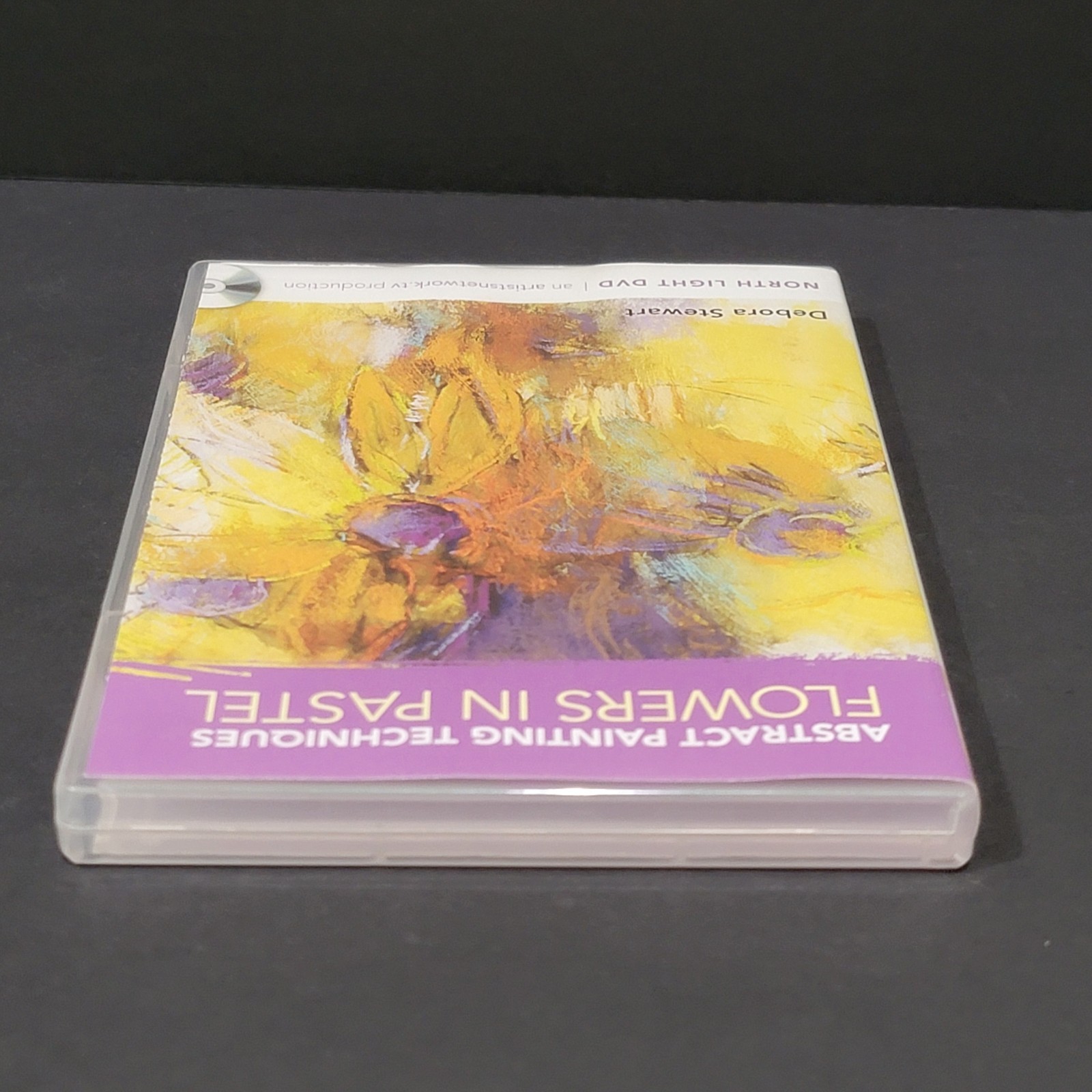 Flowers in Pastel Abstract Painting Techniques DVD Debora Stewart EUC
