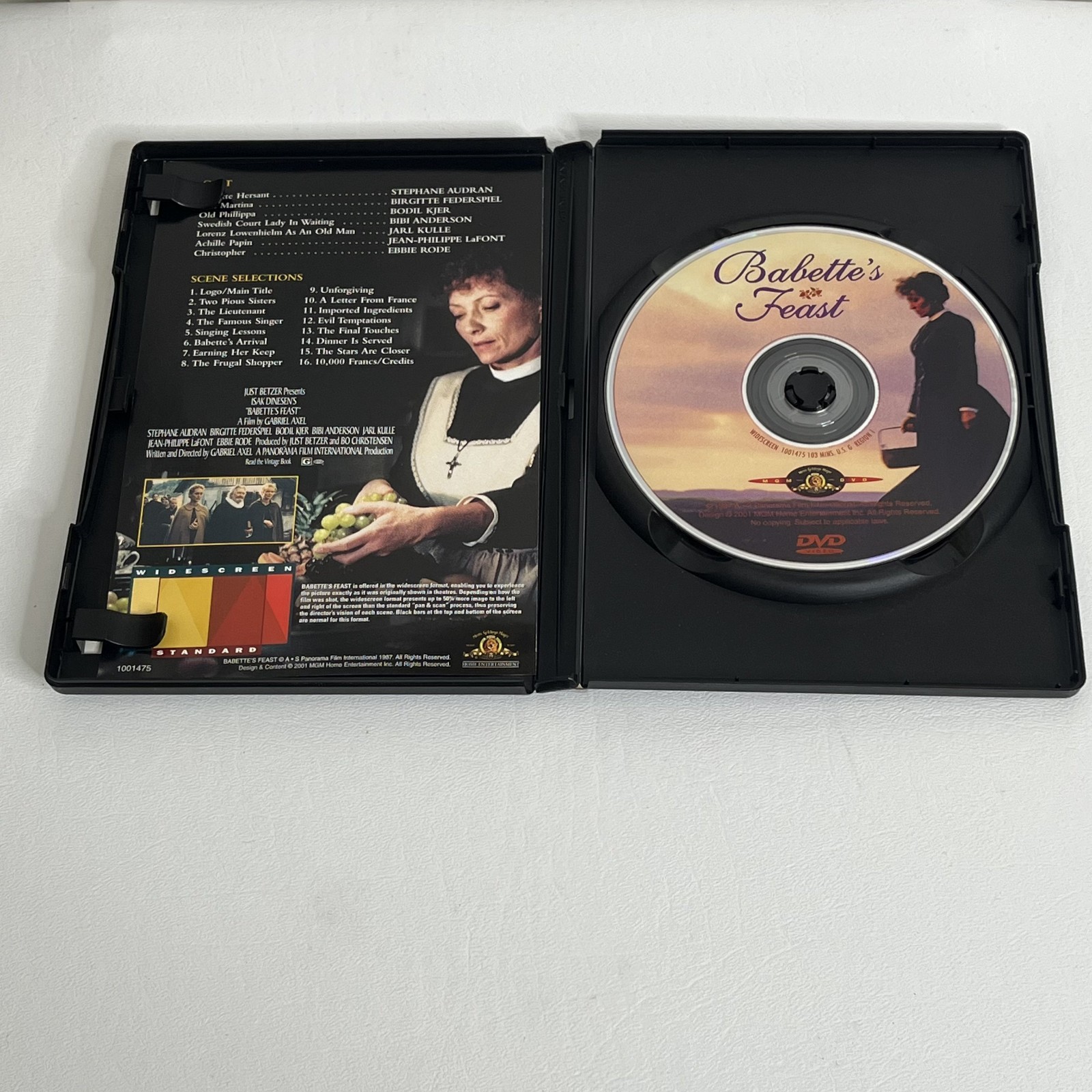BABETTE’S FEAST DVD Academy Award 1987 Best Foreign Language Film