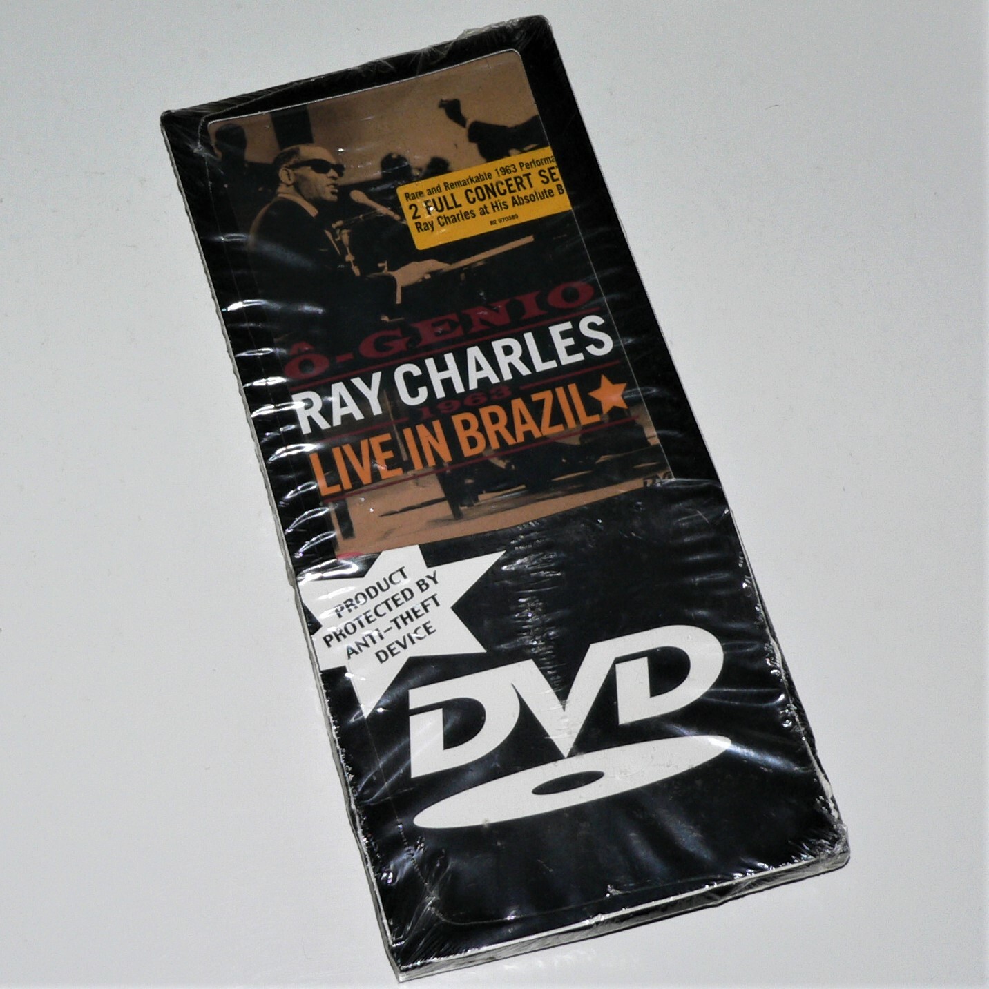 RAY CHARLES O-GENIO ~ LIVE IN BRAZIL 1963 SEALED DVD NEW 105 Minutes & 30 tracks