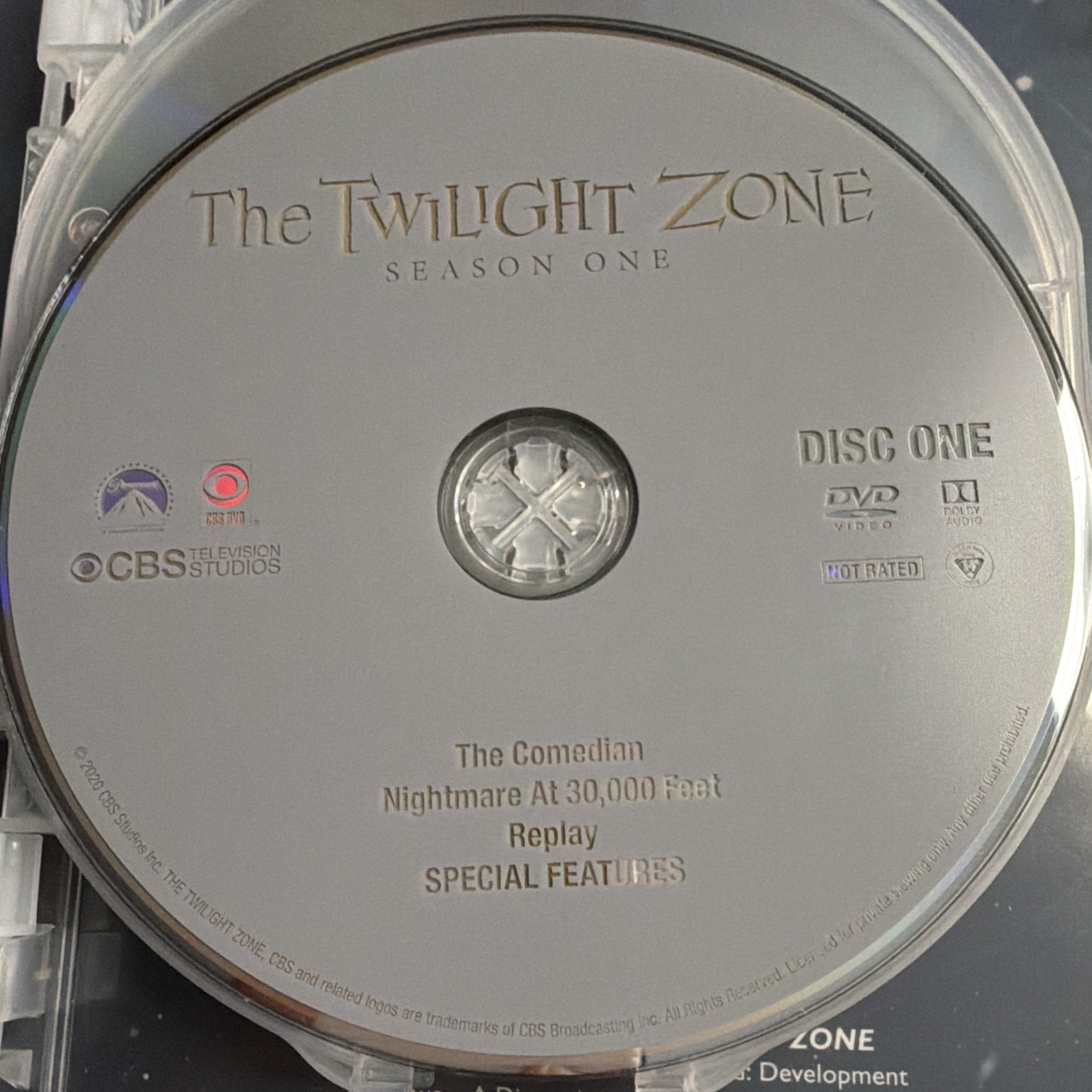 CBS The Twilight Zone Season 1 (2019) DVD 4-Disc Set Deleted Scenes Commentary