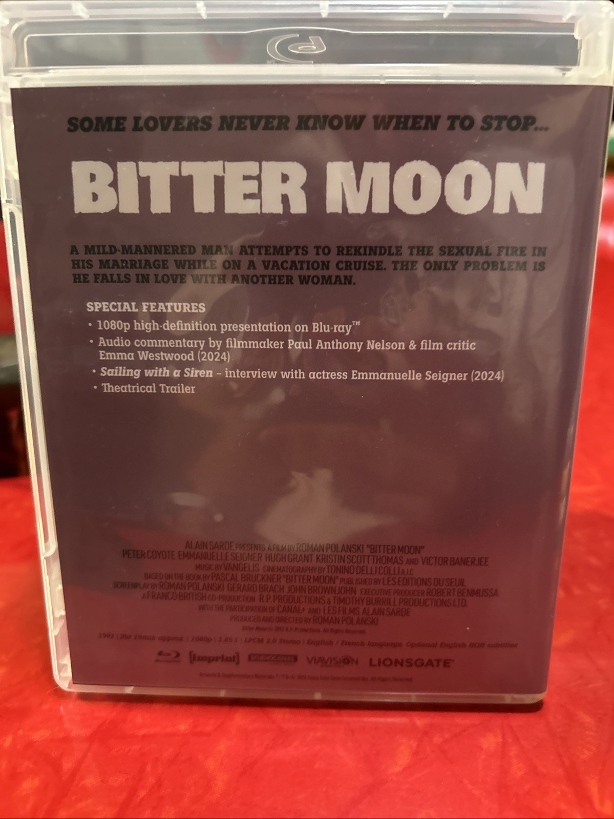 Directed By Roman Polanski Collection (Imprint) LIKE NEW Blu-Ray 5-Disc Box Set