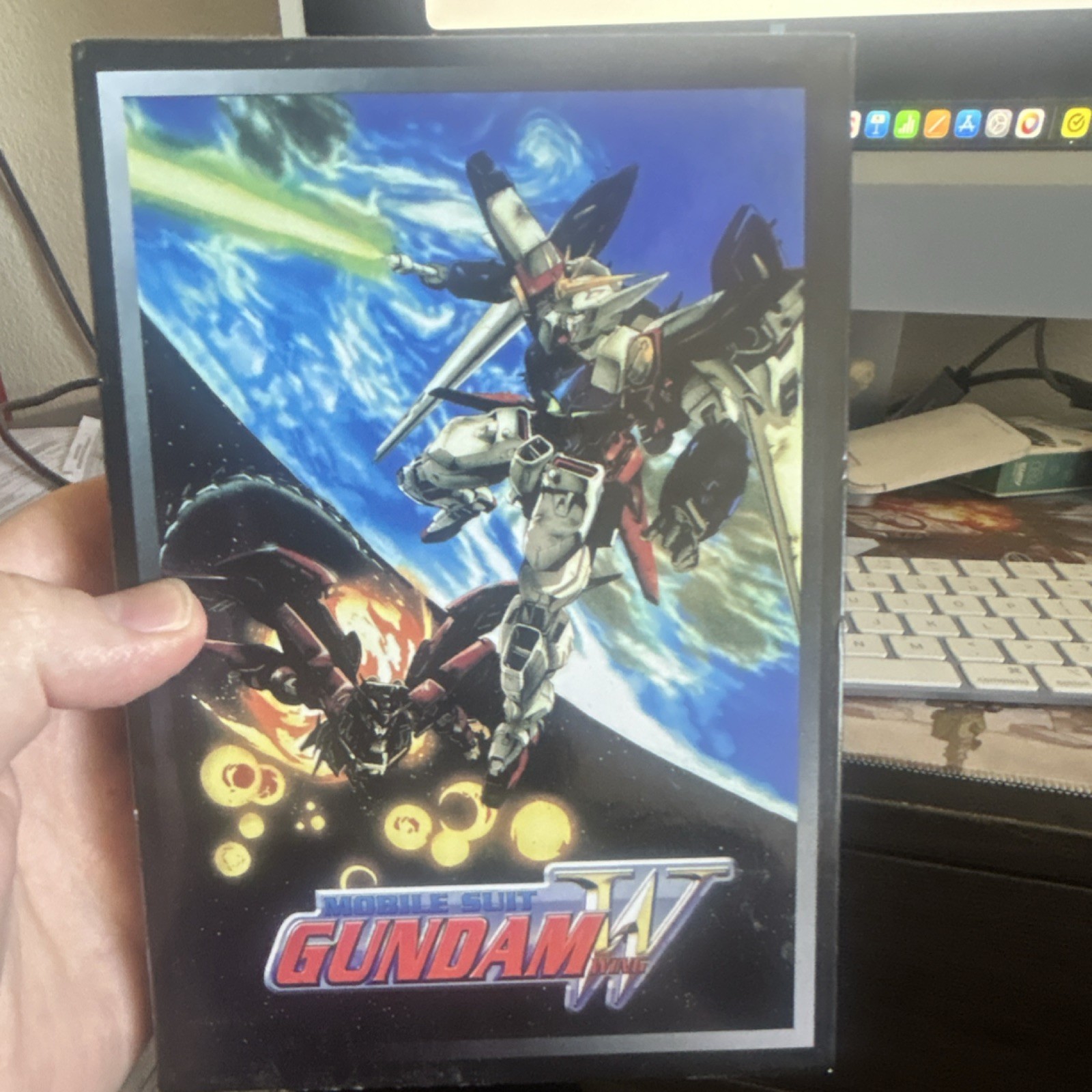 Gundam Franchise Mobile Suit Gundam Wing DVD Movie/TV Title Tall/DVD Case