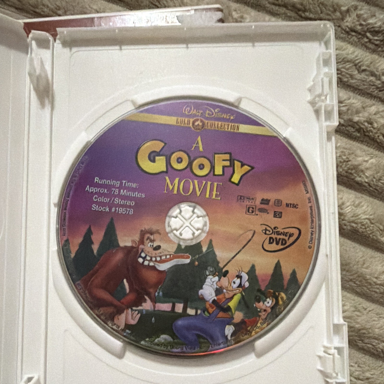 Walt Disney A Goofy Movie Gold Collection DVD NTSC Rated G 78 Min Tall Case