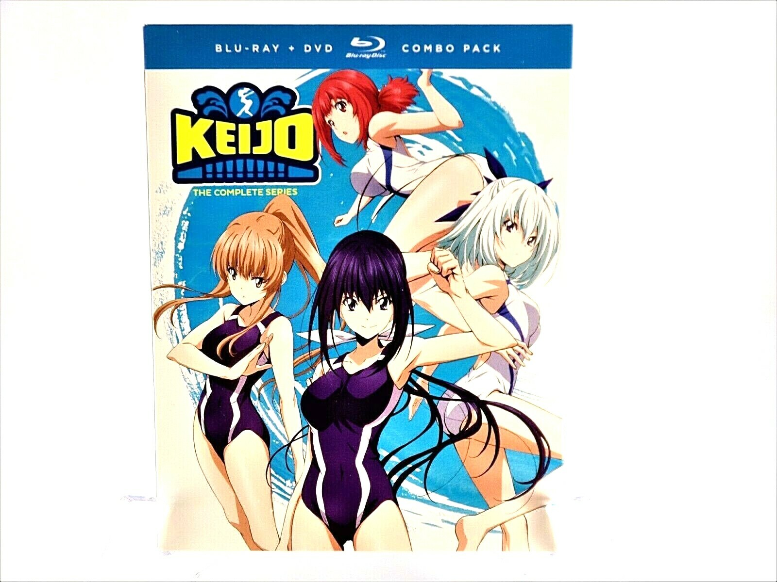 Keijo: The Complete Anime Series (Blu-ray/DVD Disc, 2018, 4-Disc Set) BRAND NEW