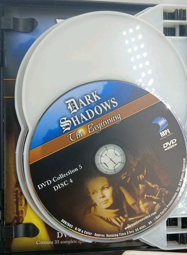 DARK SHADOWS The Beginning DVD Collection #5 (2007) MPI Home Video 4-disc set