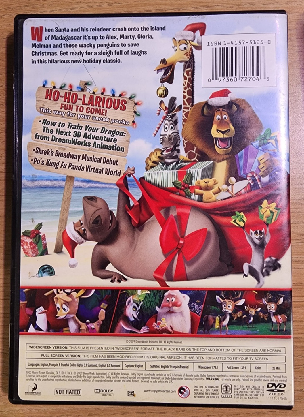 Merry Madagascar (DVD, 2009)