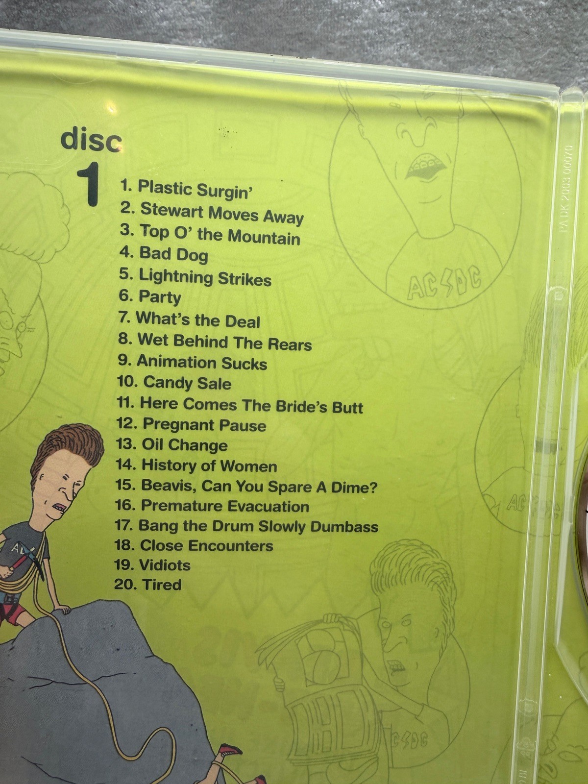 Beavis and Butt-Head Mike Judge Collection MTv Good Used Condition DVD