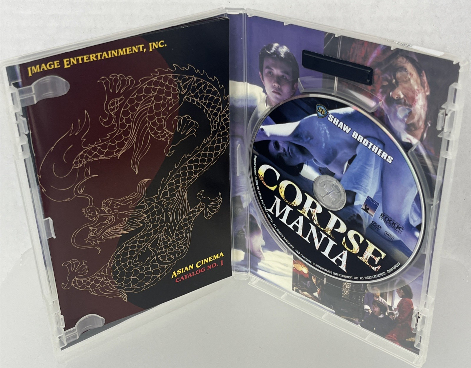 Corpse Mania 1981 OOP DVD Image Entertainment Shaw Brothers Slasher