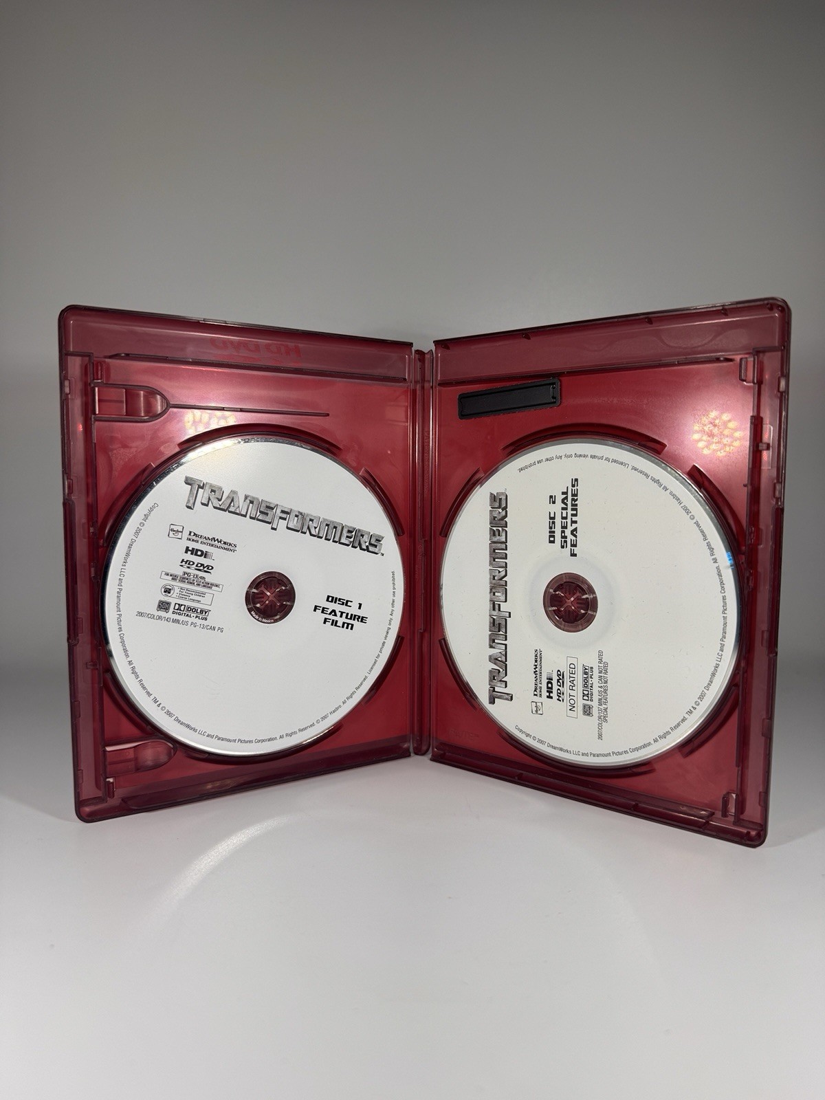 HD DVD Movie Lot Of 5 Titles – 300, Enter the Dragon, Transformers