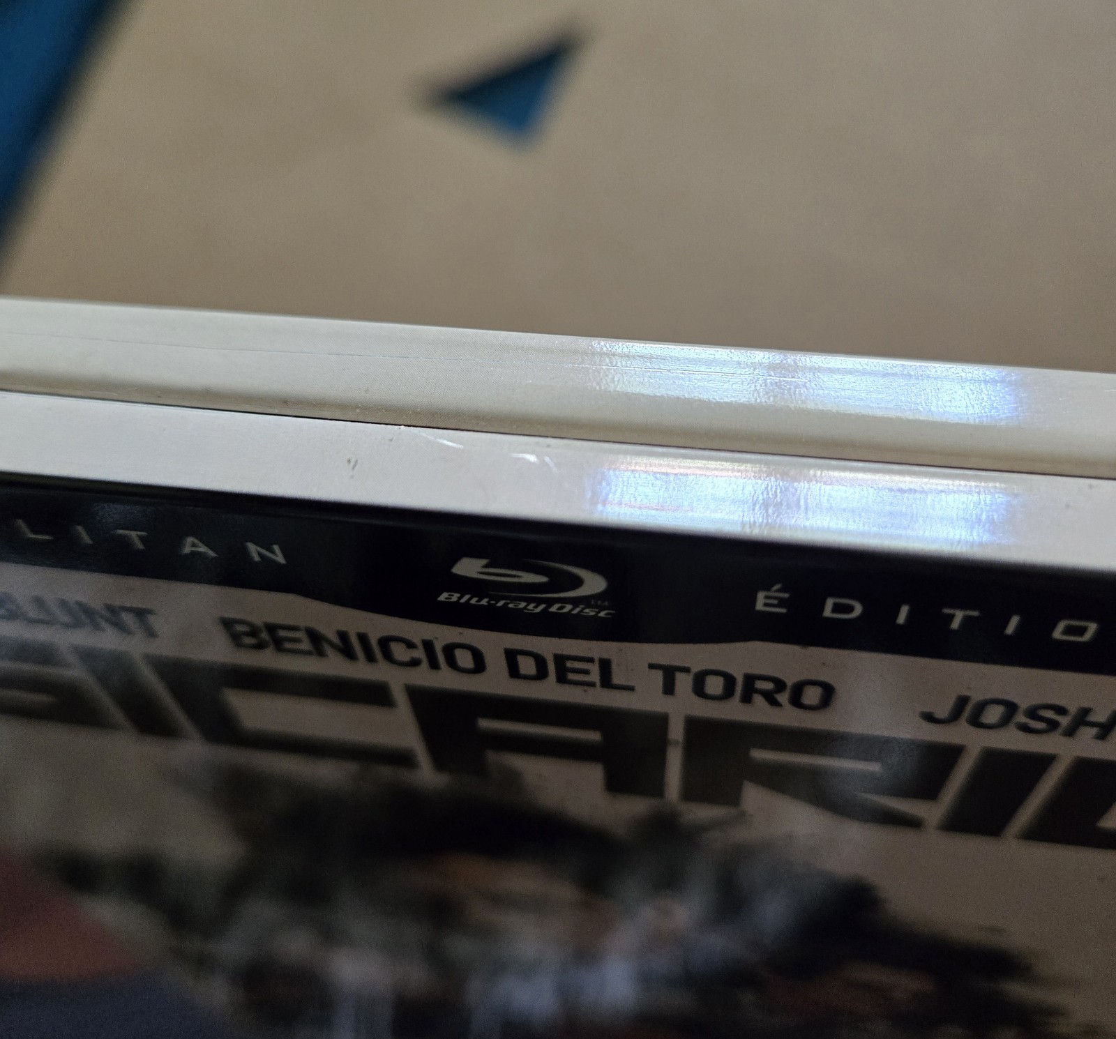 Sicario Metropolitan Limited Edition Blu Ray Steelbook