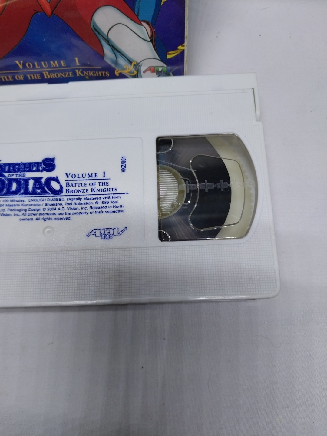 Knights of the Zodiac Vol. 1 Battle of the Bronze Knights Vhs
