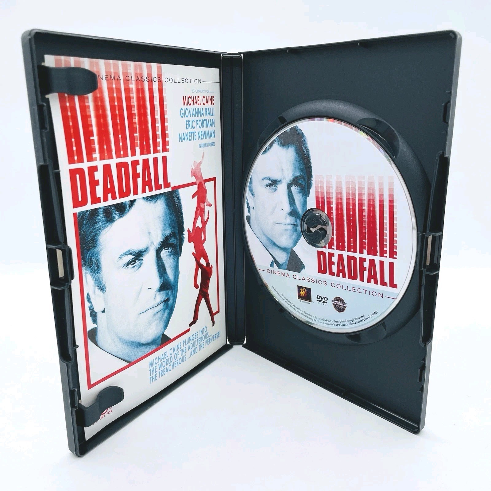 Deadfall [1968] (DVD, 2006) w/ Insert, Michael Caine, Giovanna Ralli, VGC