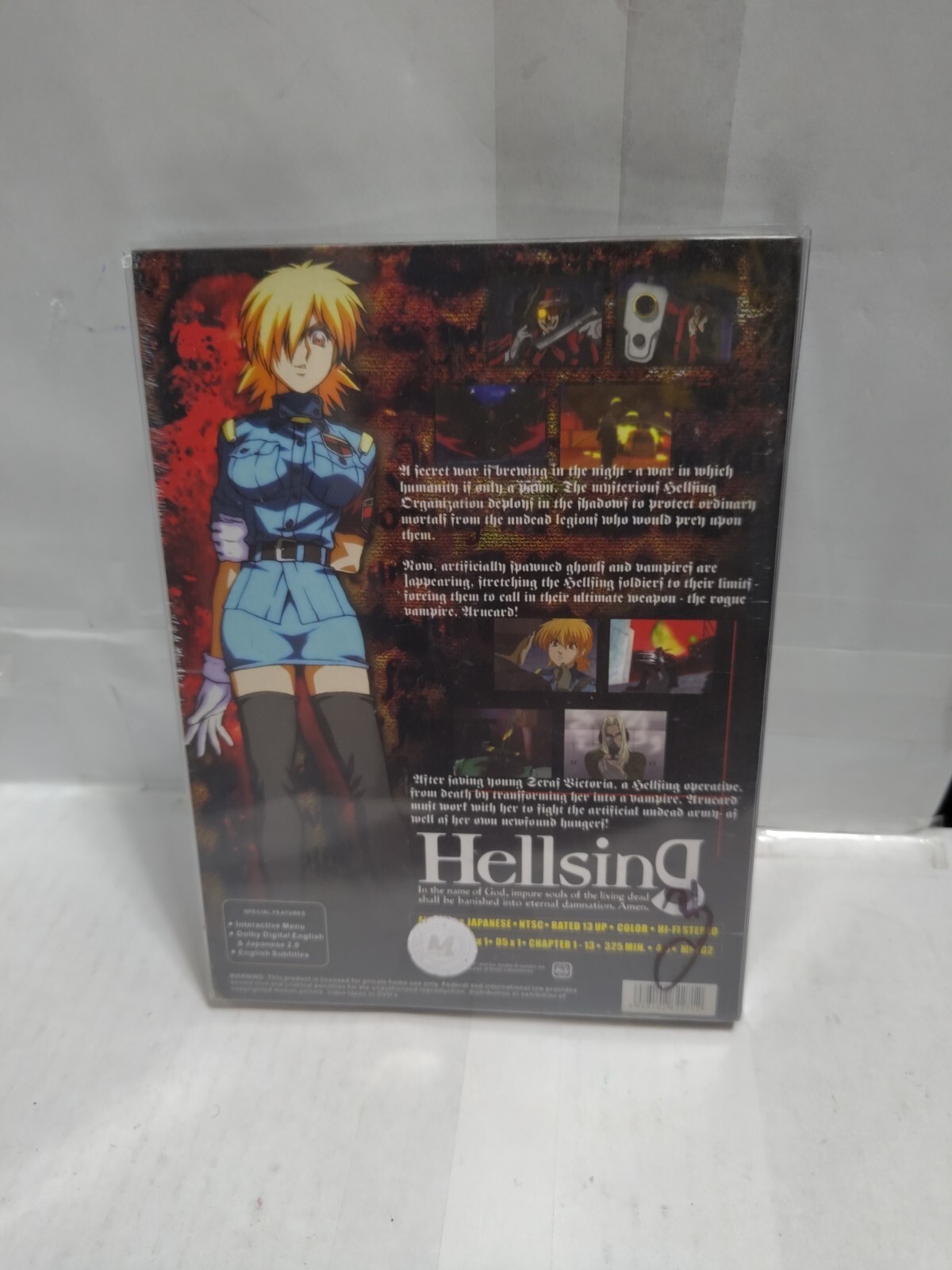 Hellsing Rescript III & IV 2 Disc Boxset Japanese Audio w/English & Chinese Sub.