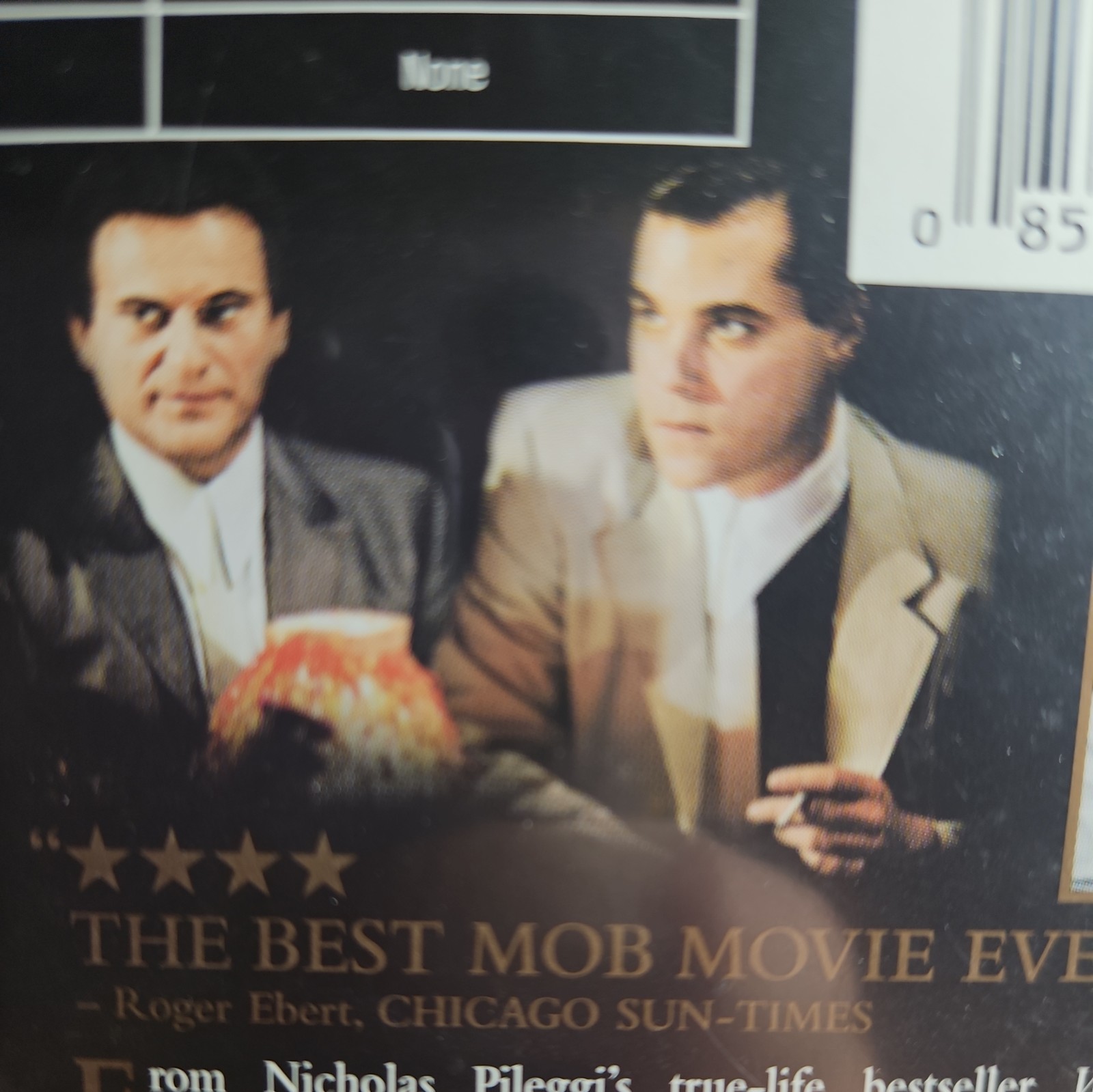 Goodfellas Blu-ray Robert De Niro Joe Pesci Ray Liotta Martin Scorsese – MINT