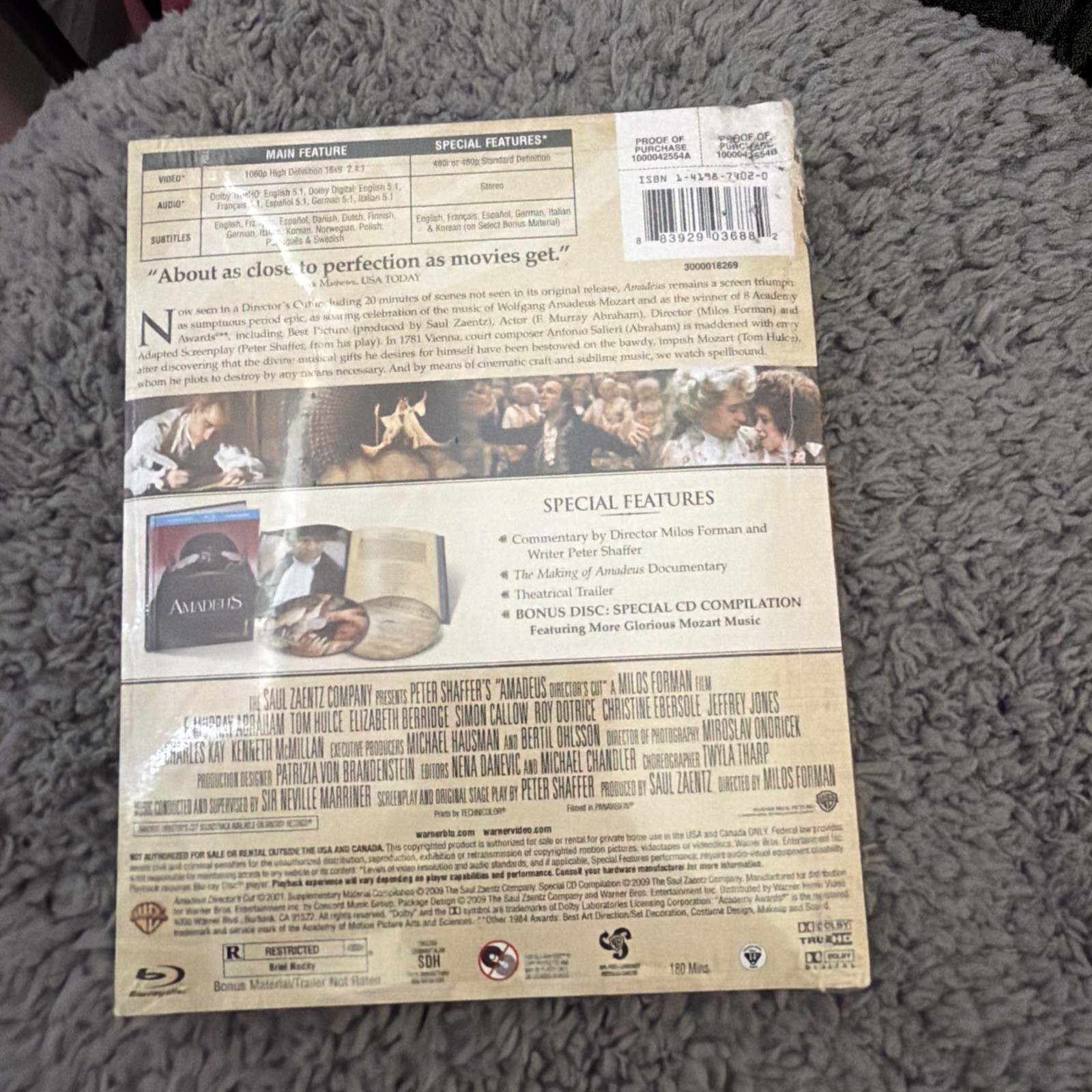 Amadeus (Digibook) (Blu-ray, 1984)