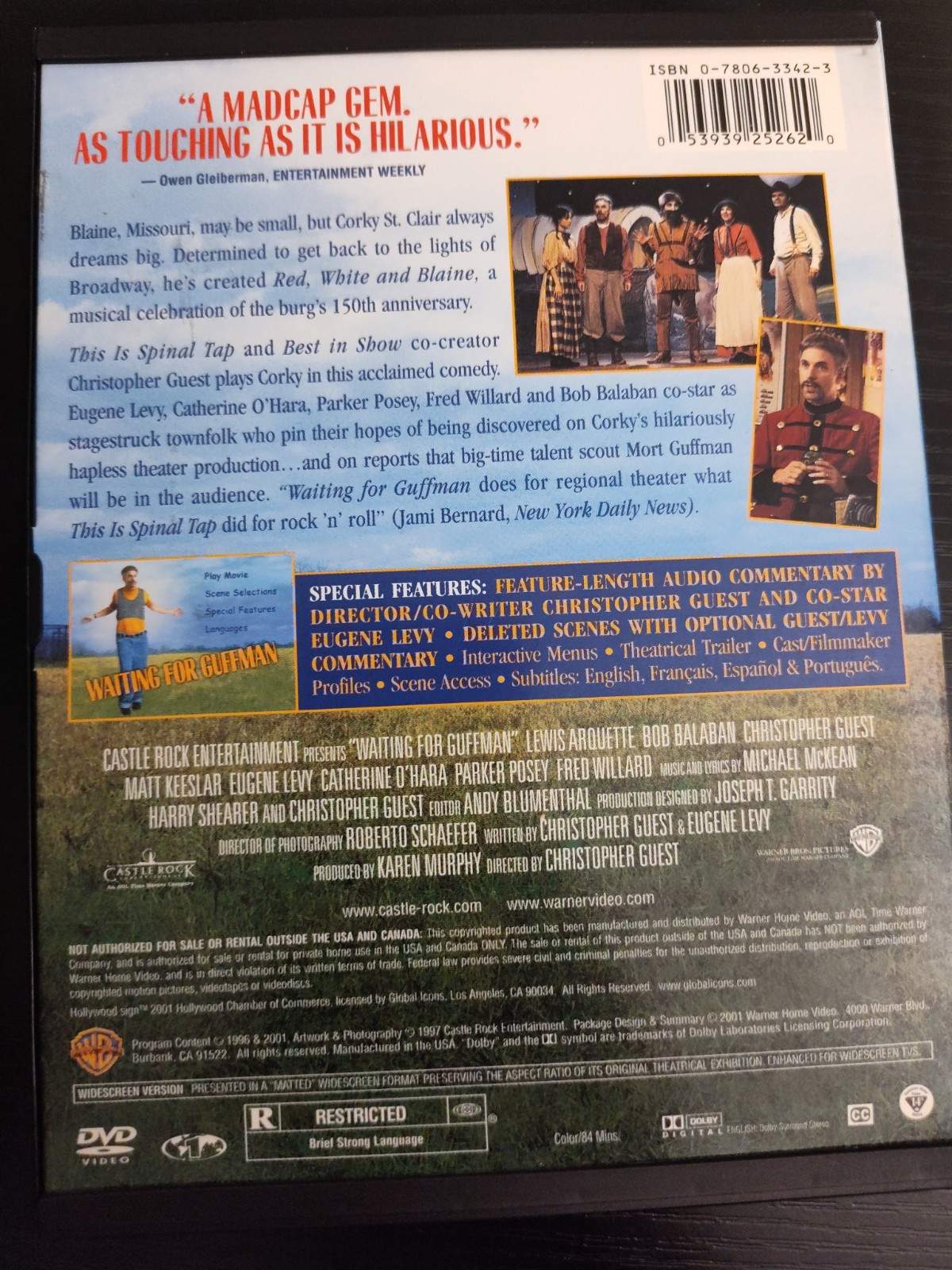 Waiting for Guffman DVD (2001) R Comedy 84 min Widescreen + Extras Warner