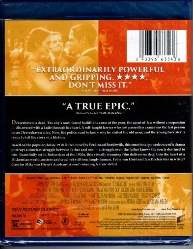 Character(Blu-ray, 1997, Best Foreign Language Film 1998) NEW, sealed