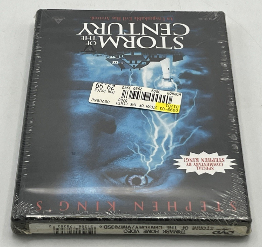 Stephen King’s Storm of the Century DVD 1999 New Sealed Complete TV Miniseries