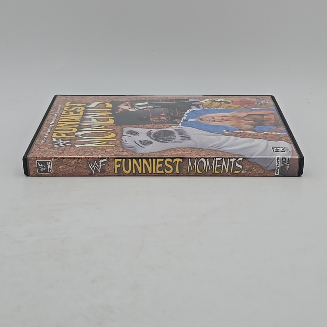 WWF Funniest Moments DVD 2002 World Wrestling Federation Presents TV14 USED