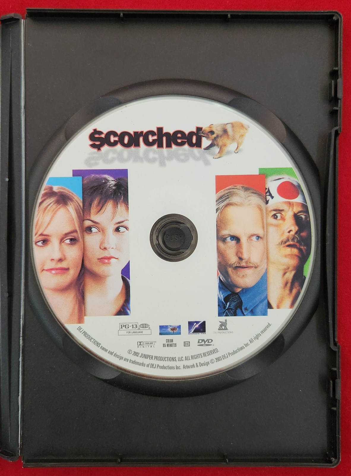 Scorched DVD Alicia Silverstone Woody Harrelson English & Spanish 1.33:1 1.85:1