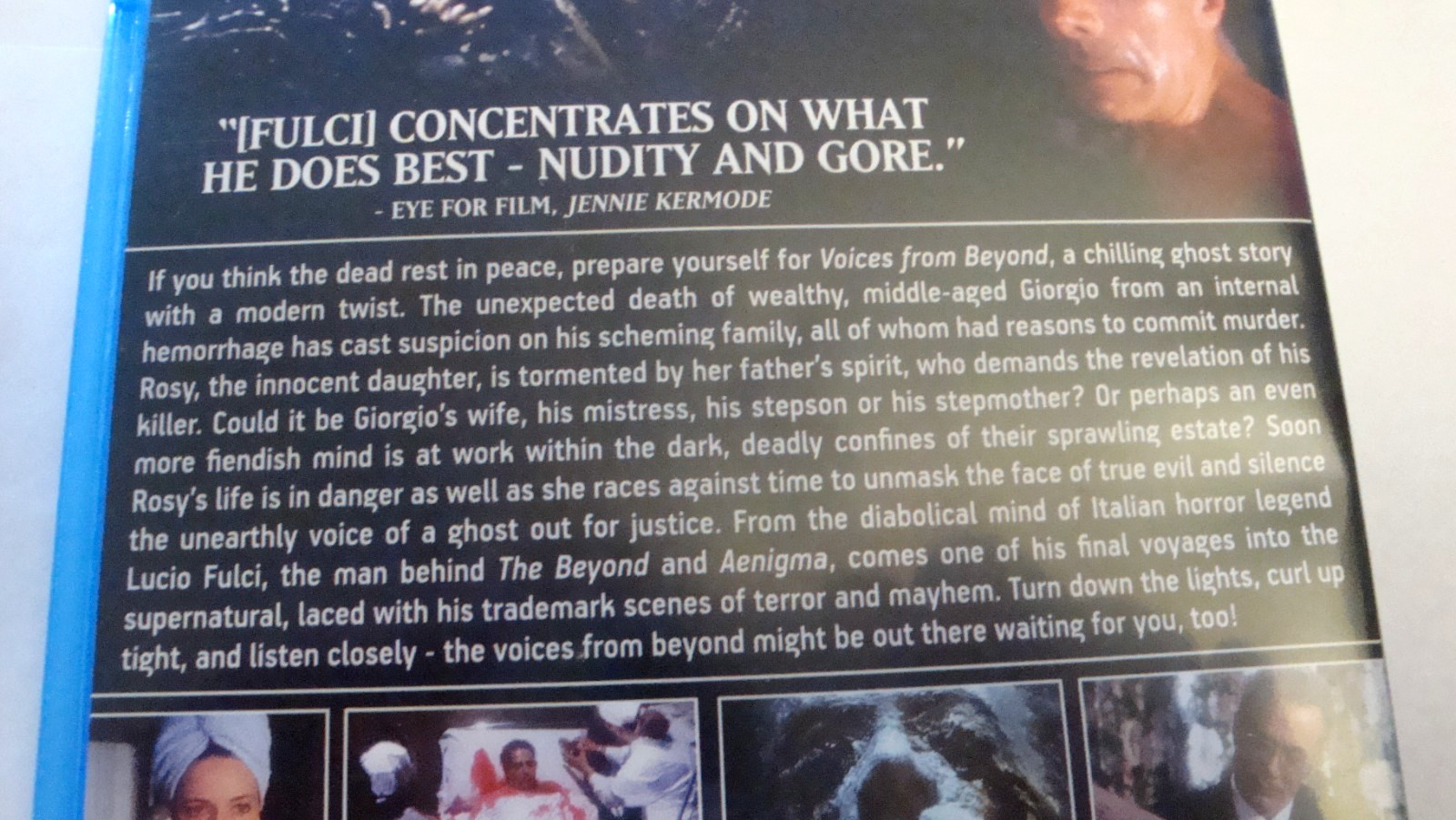VOICES FROM BEYOND (1991 ) *Code Red* (Blu Ray) Lucio Fulci