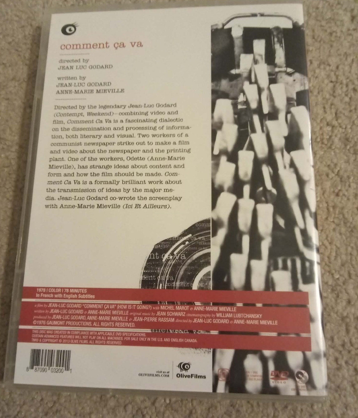 Comment CA Va? (DVD, 1978)