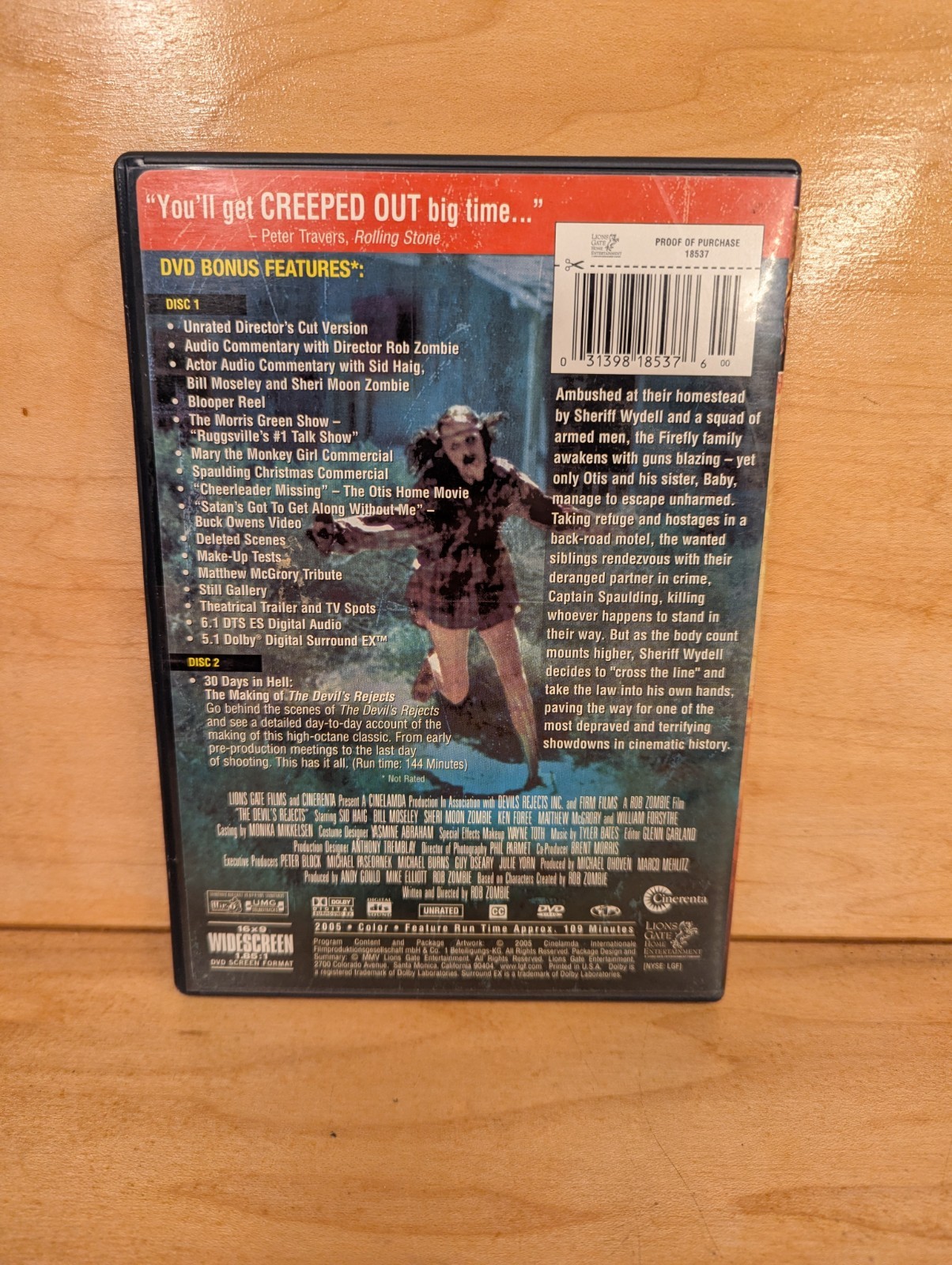 The Devil’s Rejects (DVD, 2005) Two Disc Director’s Cut Unrated Rob Zombie