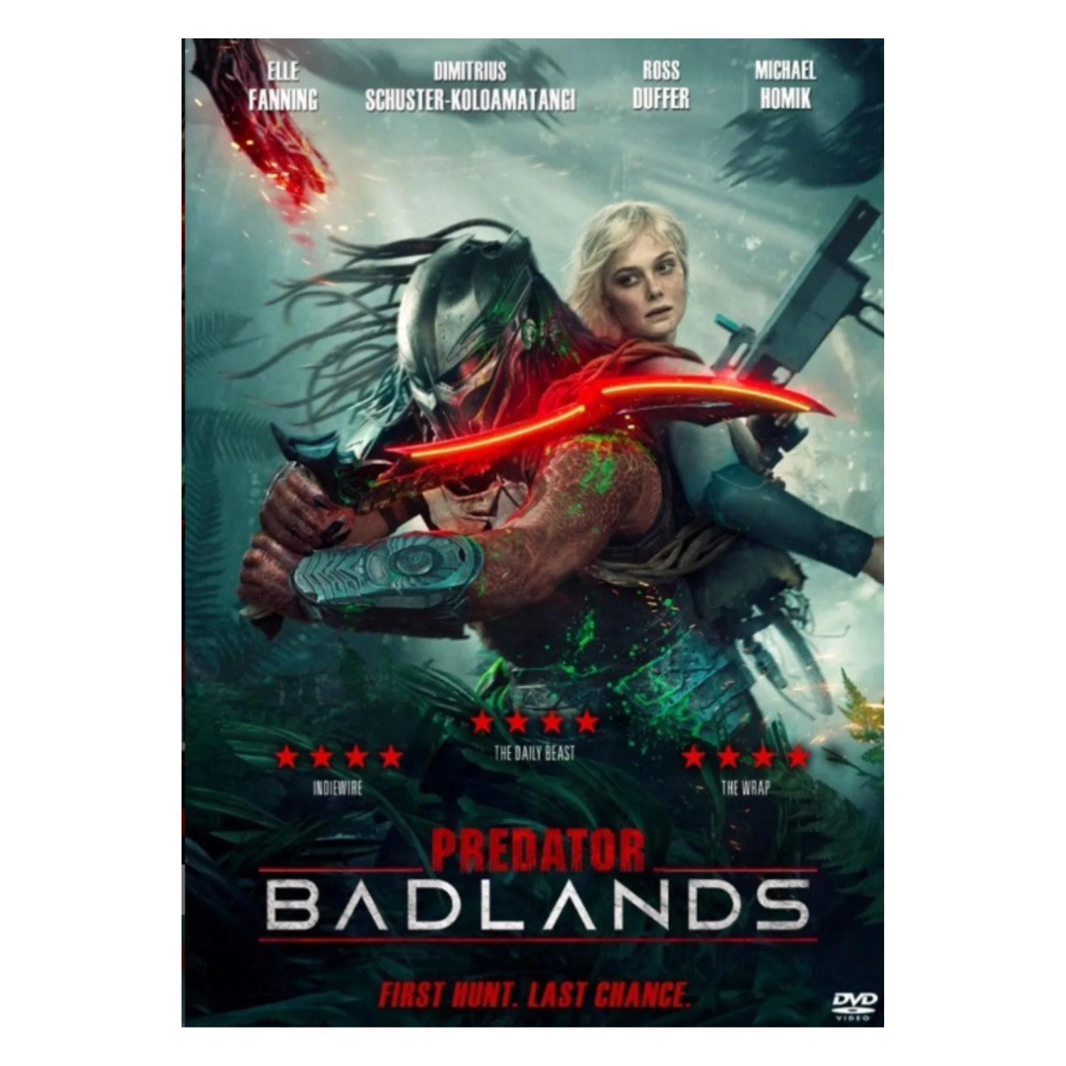 Predator: Badlands (2025) DVD | Sci-Fi Action Thriller Movie Free Shipping