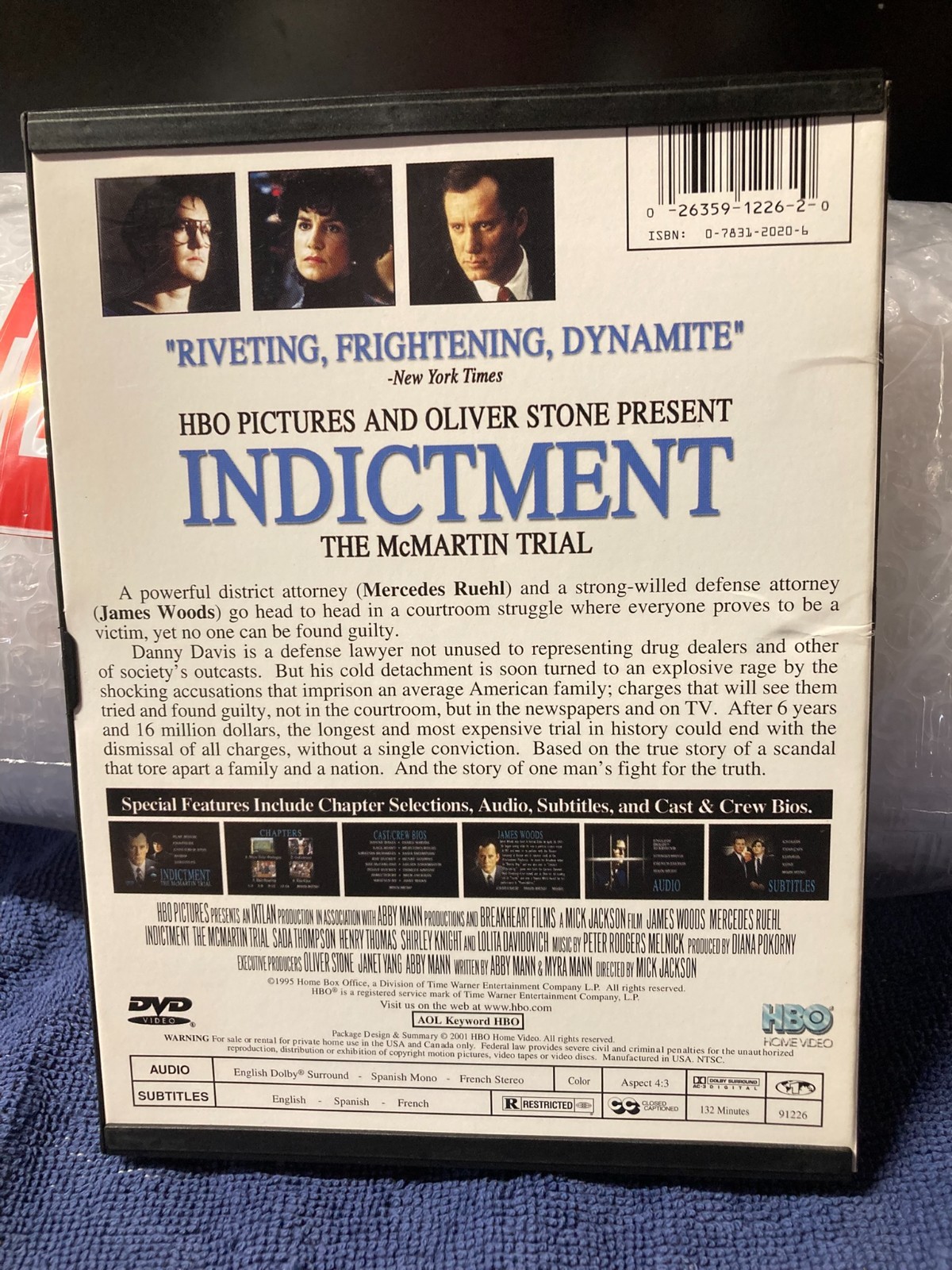Indictment: The McMartin Trial (DVD, 2003) – FREE SHIPPING