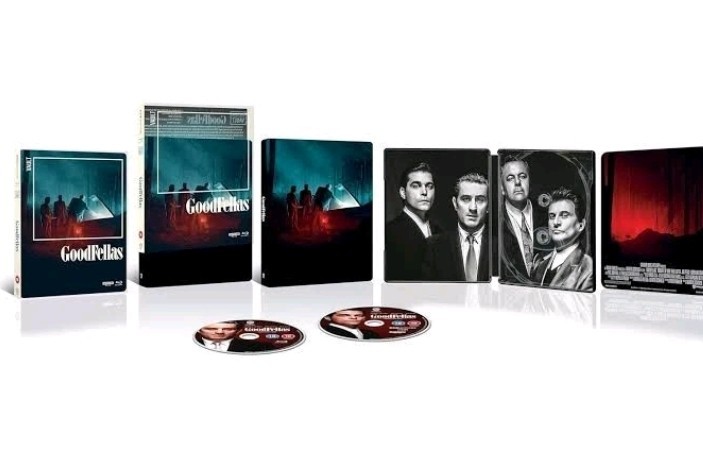 GOODFELLAS Film Vault STEELBOOK 4K UHD Blu-ray Limited Rare Region-Free IMPORT