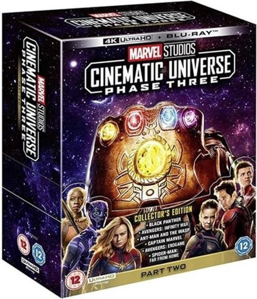 🔥MARVEL STUDIOS PHASE THREE (3) *Parts 1 & 2* 4K ULTRA HD*MINT!*FREE SHIPPING!