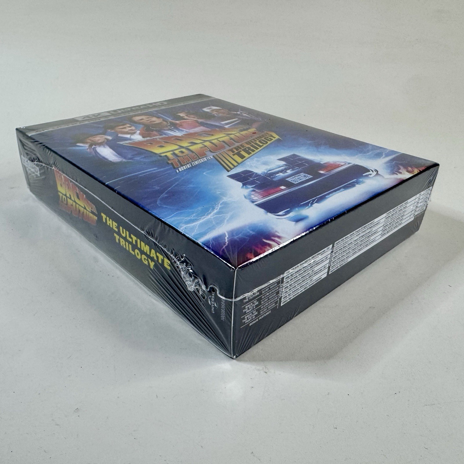Back To The Future Ultimate Trilogy 4K Ultra HD Blu-ray Digital Code New Box Set
