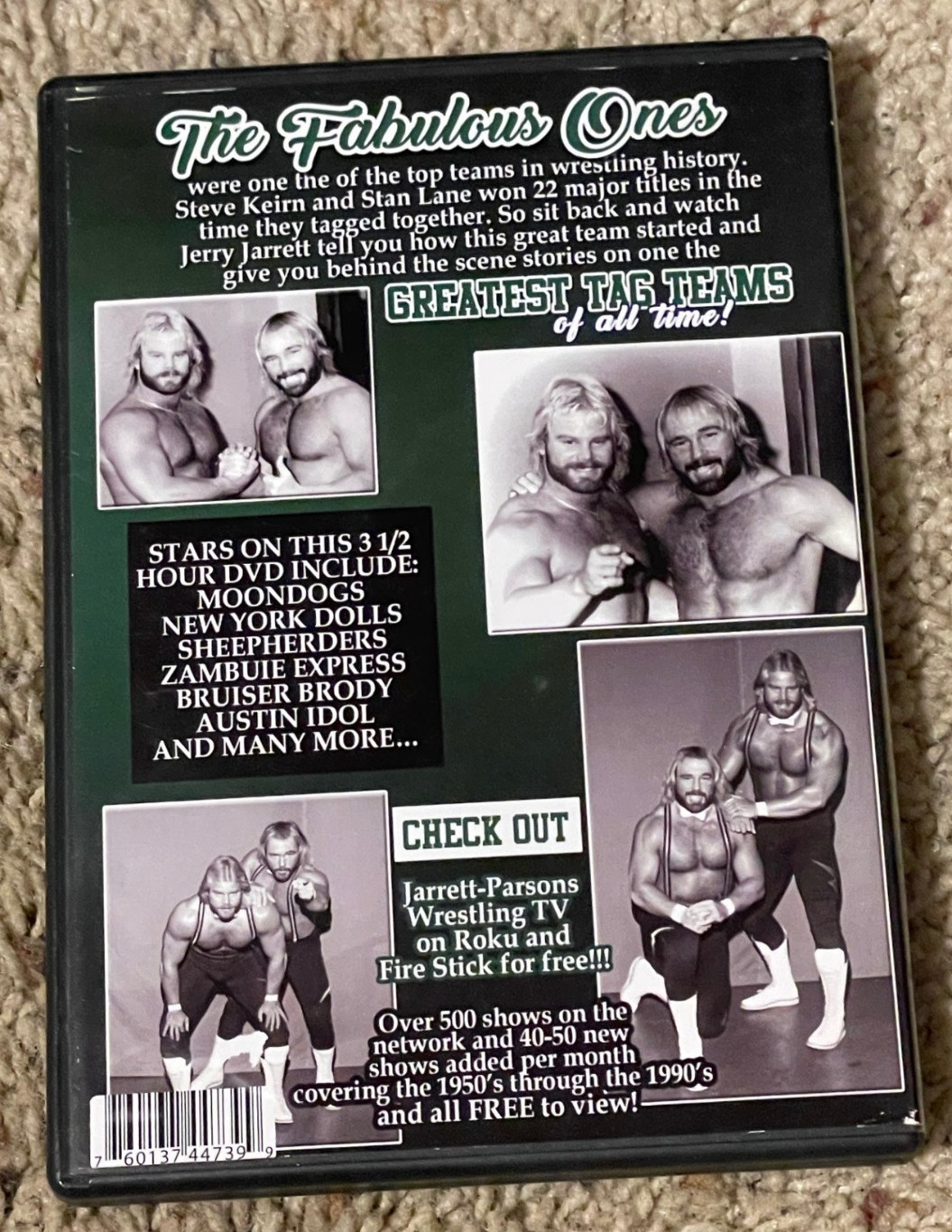 Best of the Fabulous Ones DVD professional wrestling 3 & 1/2 hours 18 matches +