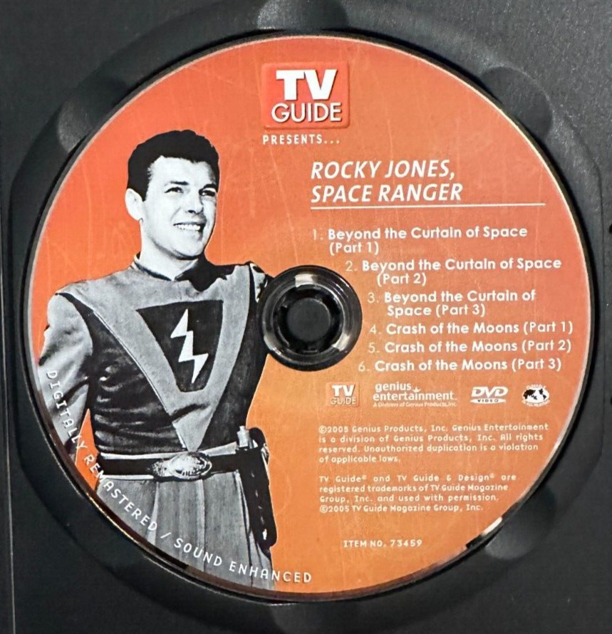 TV Guide – The 50s Greatest Sci-Fi Shows (DVD, 3 Disc Box Set, 2005) 18 Episodes
