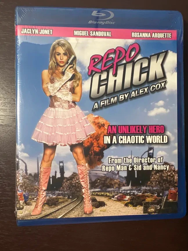 Repo Chick Blu-ray 2009 Alex Cox Rosanna Arquette Cult Action Comedy New Sealed