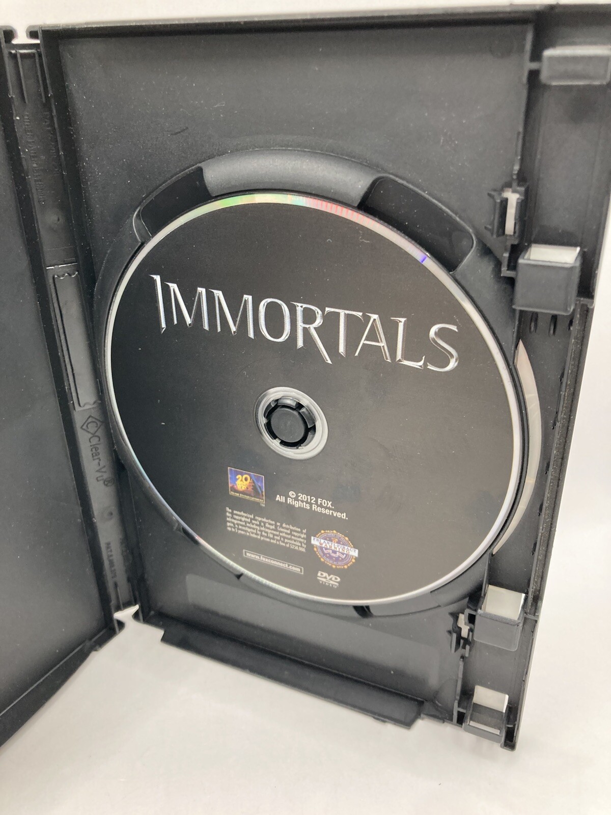 2011 Immortals DVD Henry Cavill Luke Evans Isabel Lucas 110 Min Blockbuster