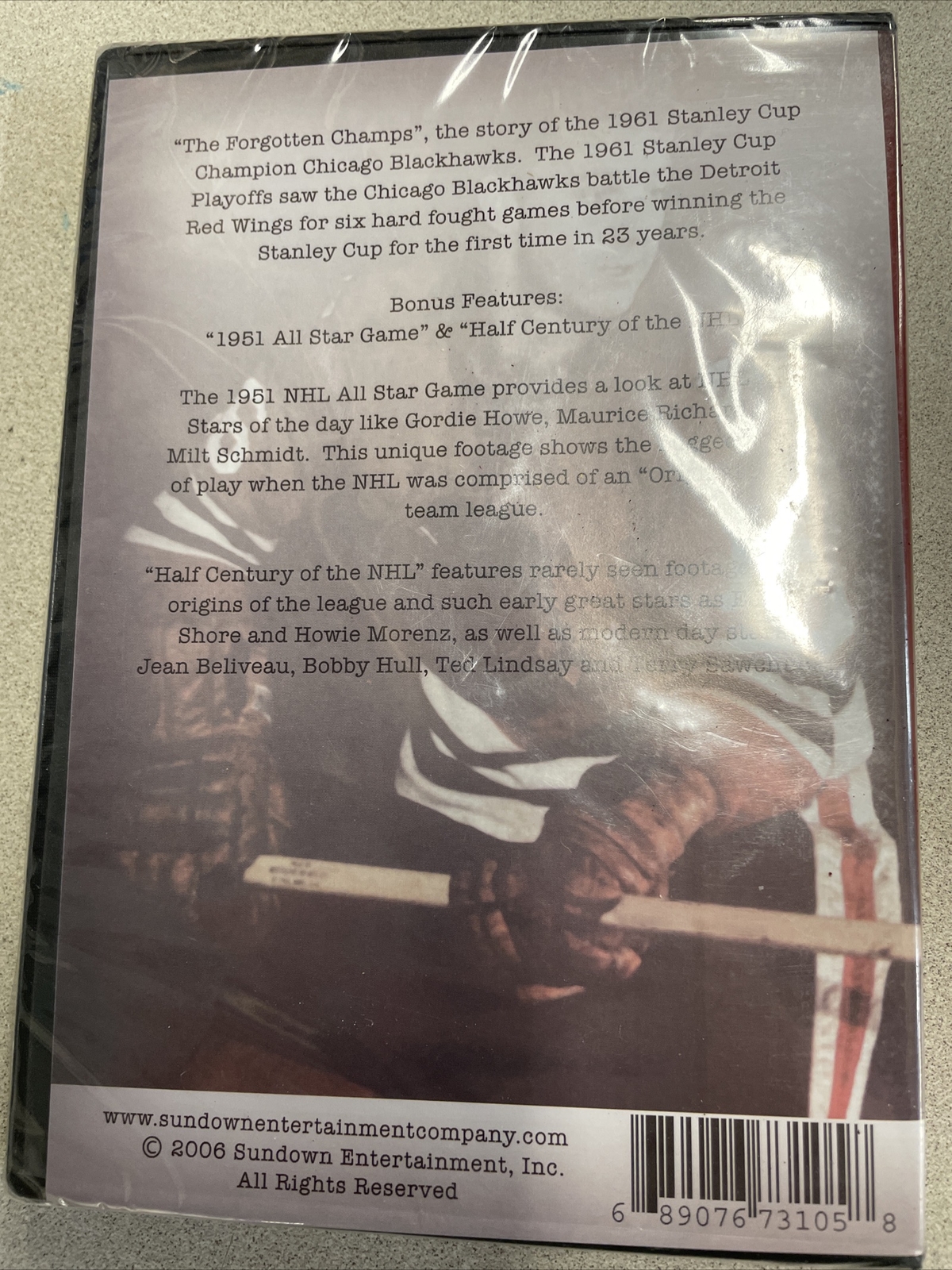 Brand new, Forgotten Champs (DVD, 2007) 1961 Chicago Blackhawks