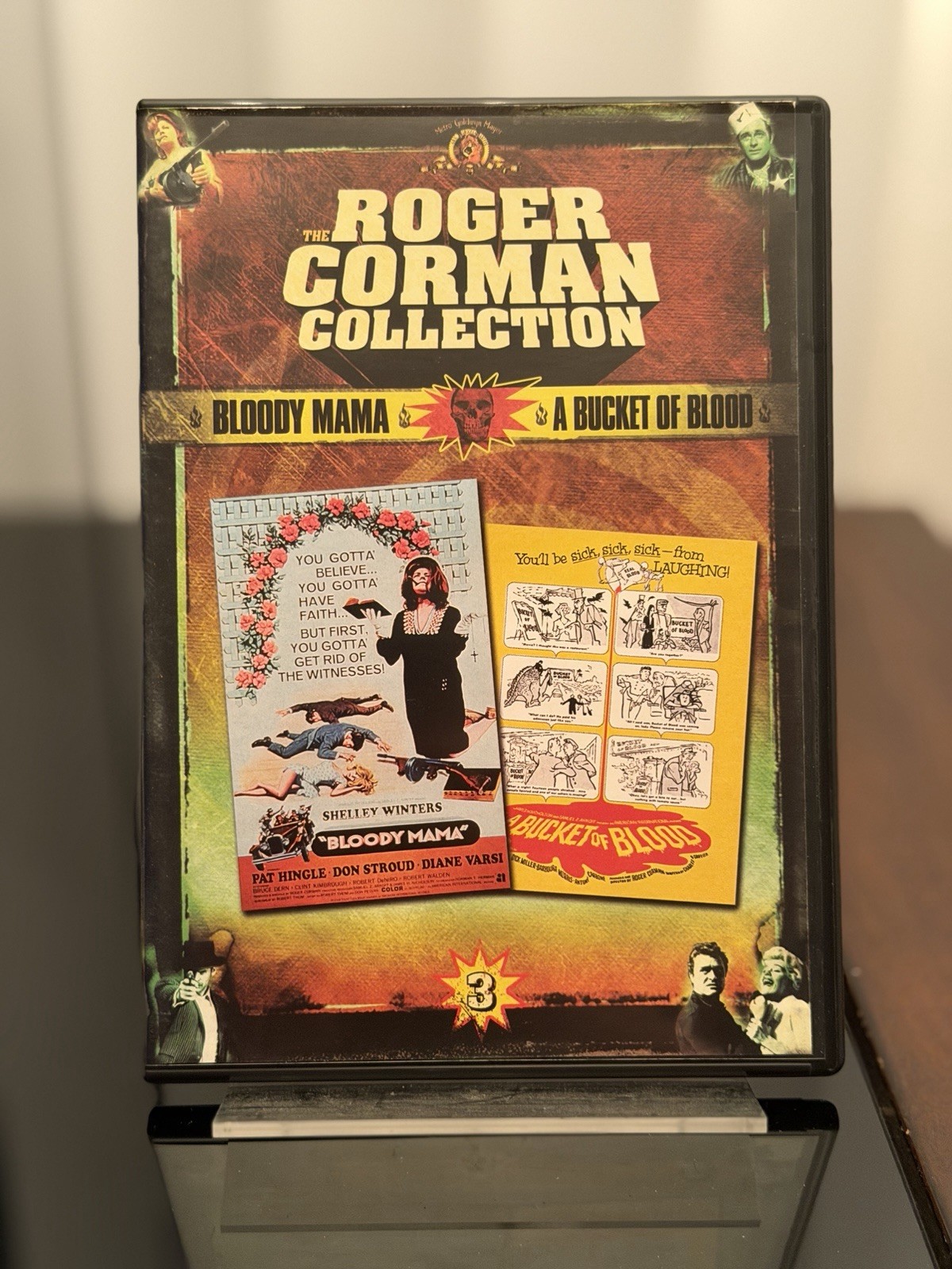 Roger Corman Collection DVD Box Set 8 Classic Cult Films MGM 4 Disc Lot