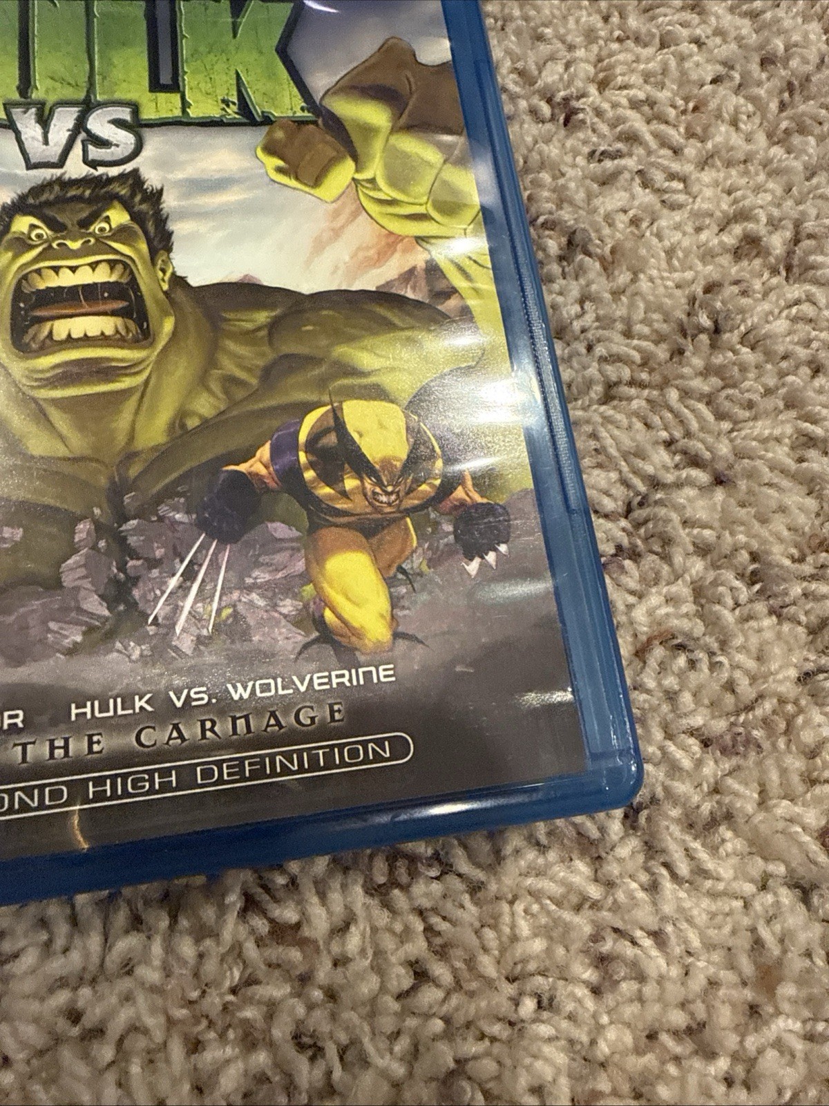 Hulk Vs. Blu-ray Thor Wolverine Marvel Animated Features